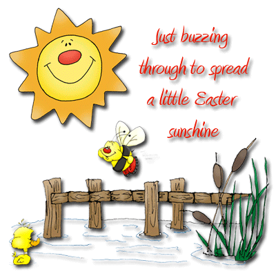 Spreading a little Easter sunshine