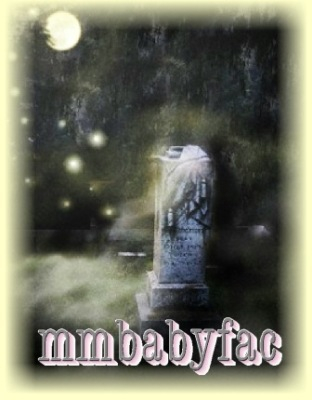 An eerie looking headstone in a graveyard. Gifted from a friend :)
