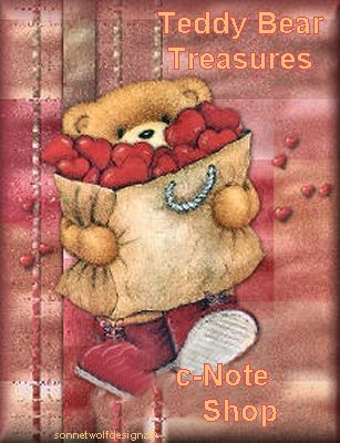 This is the banner for my Teddy Bear cNote shop