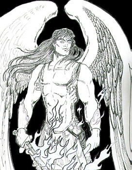 A warrior in Archangel Michael's Angel Army