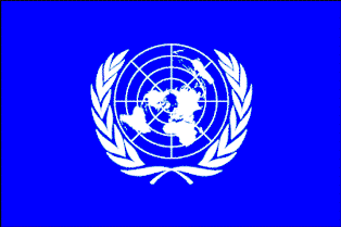 This is the flag of the UN