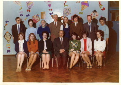 The staff of my school during my first year in teaching. 