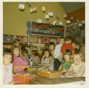 My first class in 1972