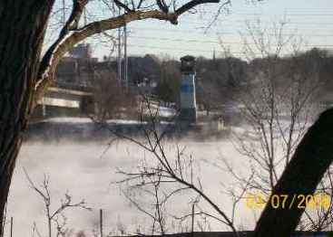 Lighthouse on the northern Mississippi River.   Photo taken by Misty John. 