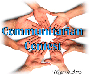 for the communitarian contest!