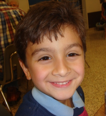 Aiden at school 1108