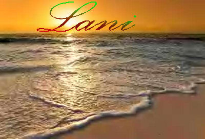 beach signature of my name