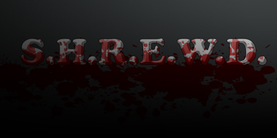 Logo of SHREWD: Society for the Hiring and Recruitment of Entrepreuners in Wicked Deeds.