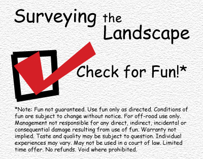 A banner for my Surveying the Landscape folder