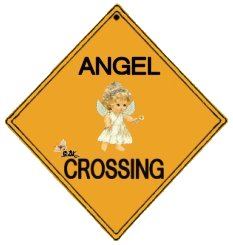 Angel Crossing Sign