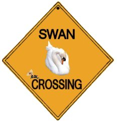 Swan Crossing Sign