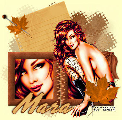 A gorgeous autumn themed signature created by the talanted Kiya and gifted by Adriana!