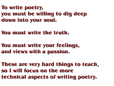 Poetry Tip 1