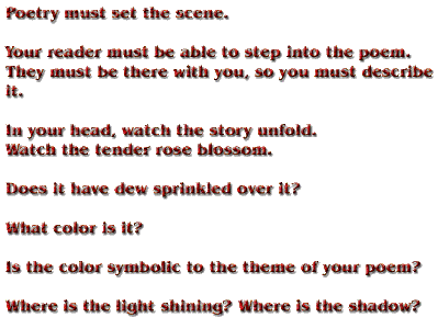 Poetry Tip 3