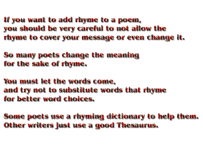 Poetry Tip 6
