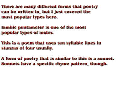 Poetry Tip 7