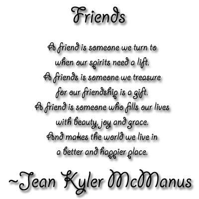 Friendship poem