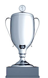 Trophy for the Peek-a-Boo contest.