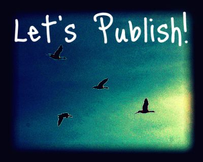 A banner for Let's  Publish group