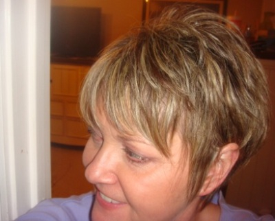 Another view of a new 'do