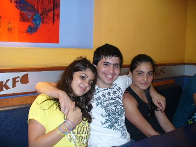 Danny, Siham and Nadine