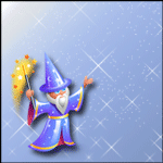 Animated Wizard Simply Positive Signature