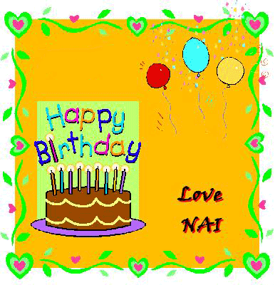 The First People's Birthday Card