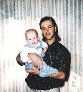 My departed son Chris with his son Michael.