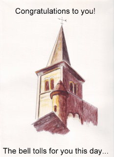 Study of a bell tower.