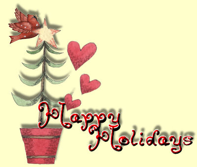 A cheery holiday signature.