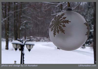 ornament on porch