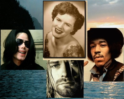The first four members of the Undead Musician's Society
