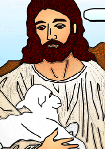 Jesus, The Good Shepherd.