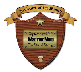 Angel Army Reviewer of the Month Plaque