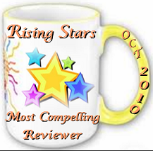 Most Compelling Reviewer Award from Rising Stars October, 2010