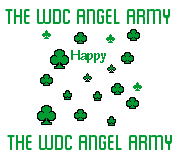 Happy St. Patrick's Day from the Angel Army!
