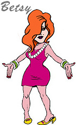 Betsy, a character in the play