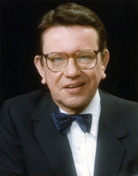 Senator Paul Simon, with earlobes