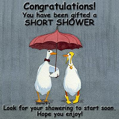 Ducks Short Shower