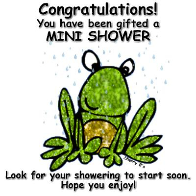 Happy Frog Mini-Shower