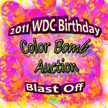 2011 WDC Birthday Color Bomb Auction Blast Off