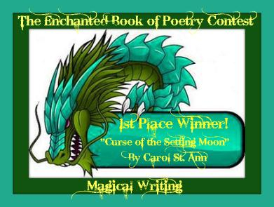 First Place Prize Image from the Enchanted Book of Poetry Contest