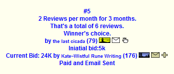 My Color Bomb Auction Package won by manga_kate