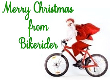 Santa on a Bicycle