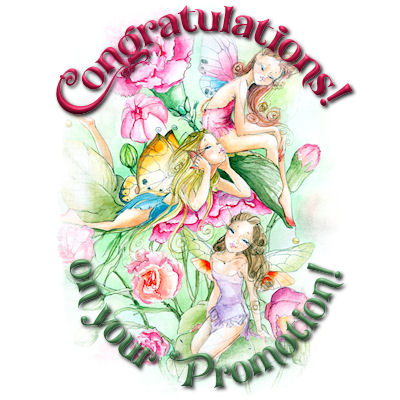 Congratulations on your promotion!