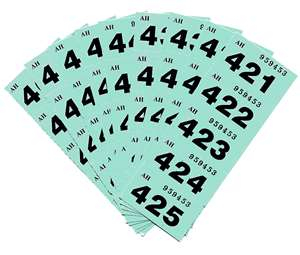 raffle tickets green fanned