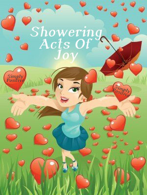 showering hearts