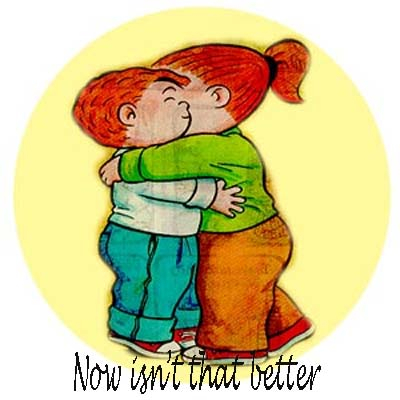 hugs isn't that better