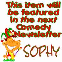 Sig for items I feature in my Comedy Newsletter