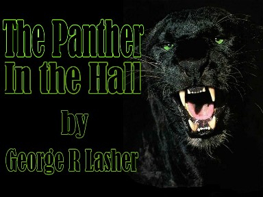 Cover art for the short story, The Panther In the Hall